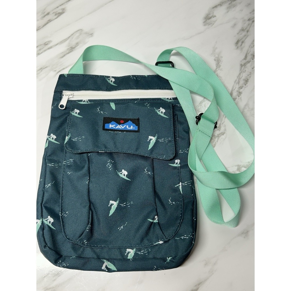 KAVU For Keeps Purse Bag ~ Surfer Wave